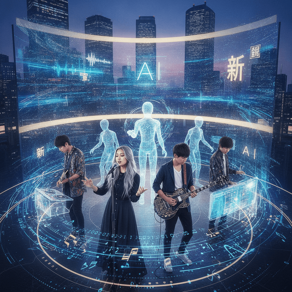 【J-Popアナリスト解説】新人アーティスト注目2026:AIと共創で拓く未来